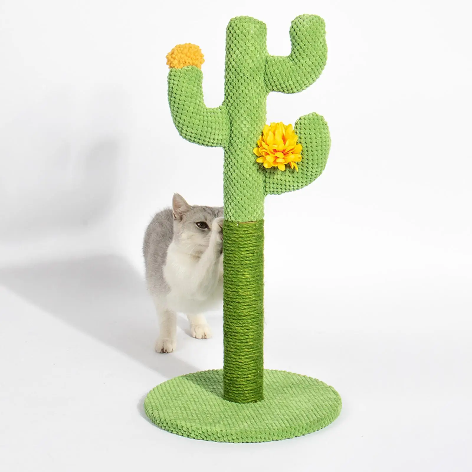 Funny Cactus Cat Scratching Post Tower Scratcher Cat Interactive Toy Scratch Funny Cactus Cat Scratching Post Tower Scratcher Cat Interactive Toy Scratch