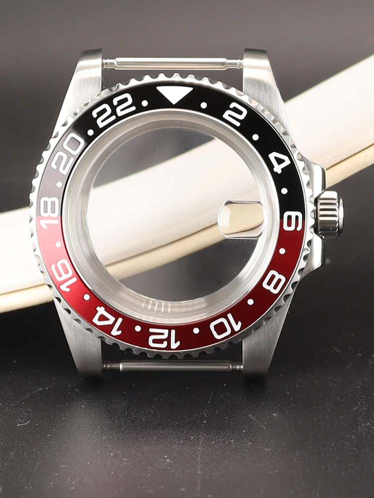 Premium 40mm Waterproof Watch Case with Ceramic Bezel Insert