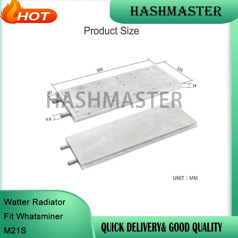

Радиатор водяного охлаждения Whatsminer M30S M30s + M30S ++ для майнинга и сервера