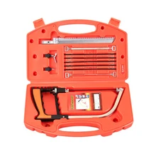 

12pcs set Magic woodworking saw carpentry tools Multifunctional Household PVC hand tools mini Universal pull saw Orange boxed
