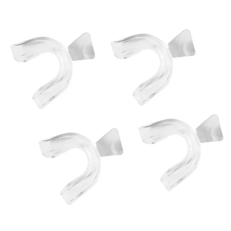 Sports Mouth Guard 2-4Pcs Mouth Guard EVA Teeth Protector Night Guard Mouth Tray For Bruxism Grinding Anti-snoring Teeth Whitening Boxing Protectio