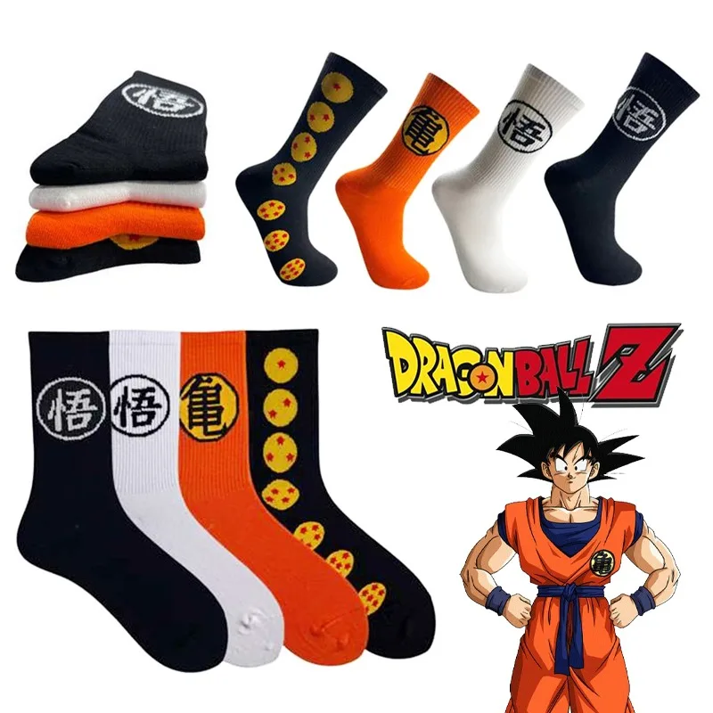 Dragon Ball Z Chaussettes pour Garçon, Lot de 6 Chaussettes Design Goku et  Vegeta, Cadeau pour Enfants et Adolescents, Taille EU 27/30 - Gris :  : Mode