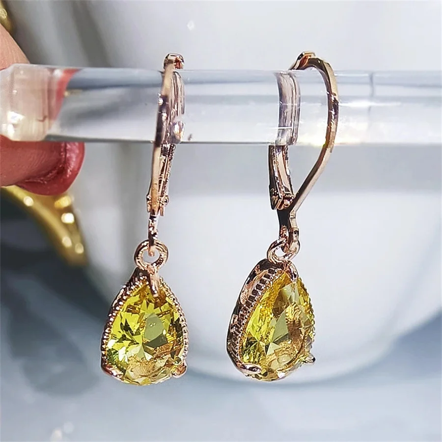 Yellow Earring