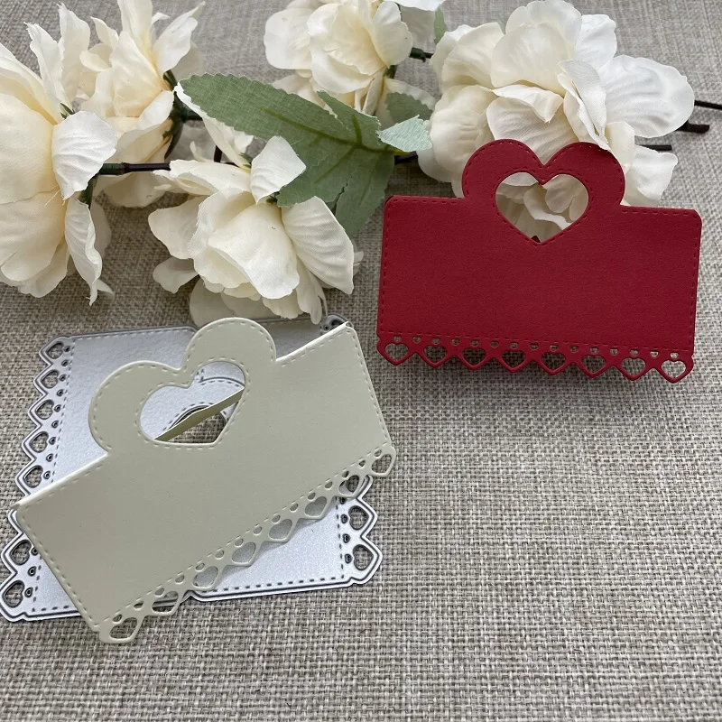 

Heart handle Metal Cutting Dies Stencils For DIY Scrapbooking Decorative Embossing Handcraft Die Cutting Template Mold