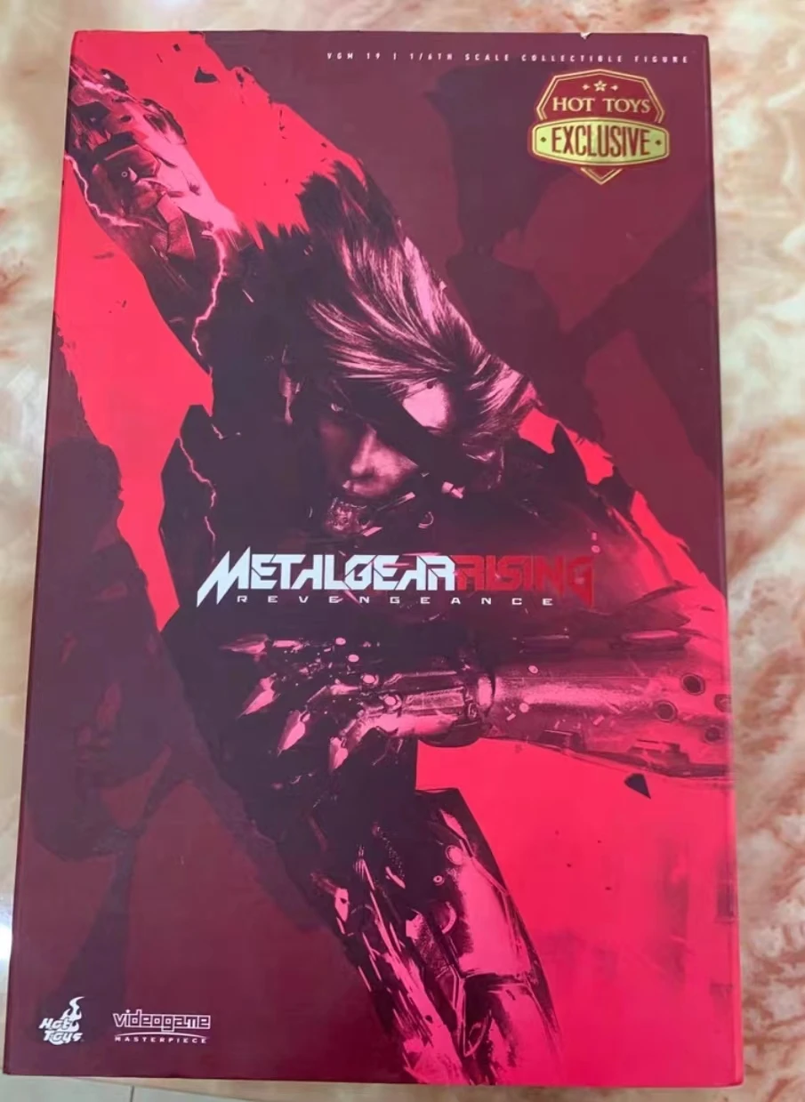 Em Estoque Original Hot Toys VGM19 Metal Gear Rising: Revengeance 1/6th  Scale Raiden Inferno Armor Version Collectible Modelo Brinquedos -  AliExpress