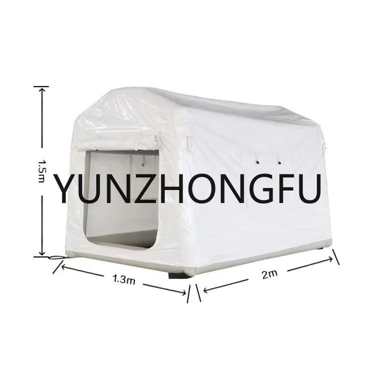 

Искусно изготовленная популярная надувная трубчатая рама Одиночная палатка для кемпинга на открытом воздухе