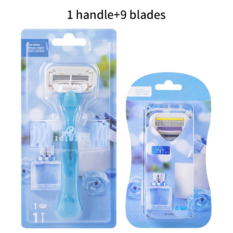 1 handle 9 blades