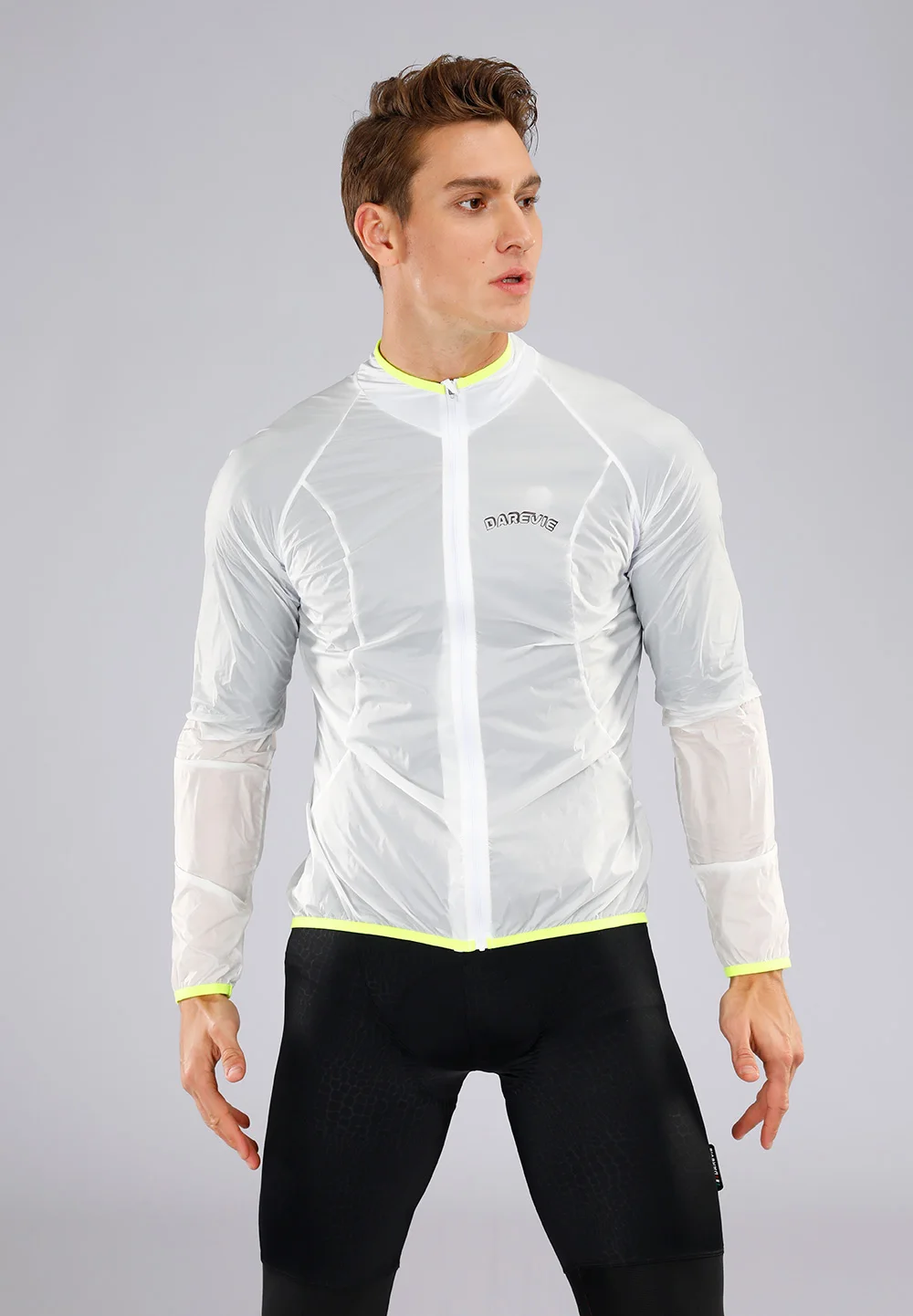DAREVIE Cycling Jacket Soft Light Waterproof Windproof Long Sleeve Water Resistance cycling jacket cycling clothes