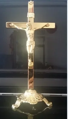 glory-of-light-catholic-relics-christian-foreign-trade-brightened-gold-jesus-cross-bitter-image-decoration-pendant