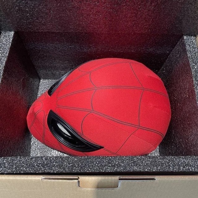 Máscara de Spiderman de Los Vengadores, casco de PVC, máscaras para niño,  fiesta de Halloween - AliExpress