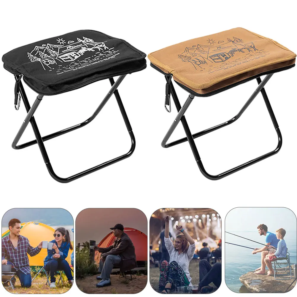 Mountainhiker Camping Portable Folding Stool Ultralight Aluminium Alloy Storage MIni Fishing Chair Outdoor Picnic Furniture