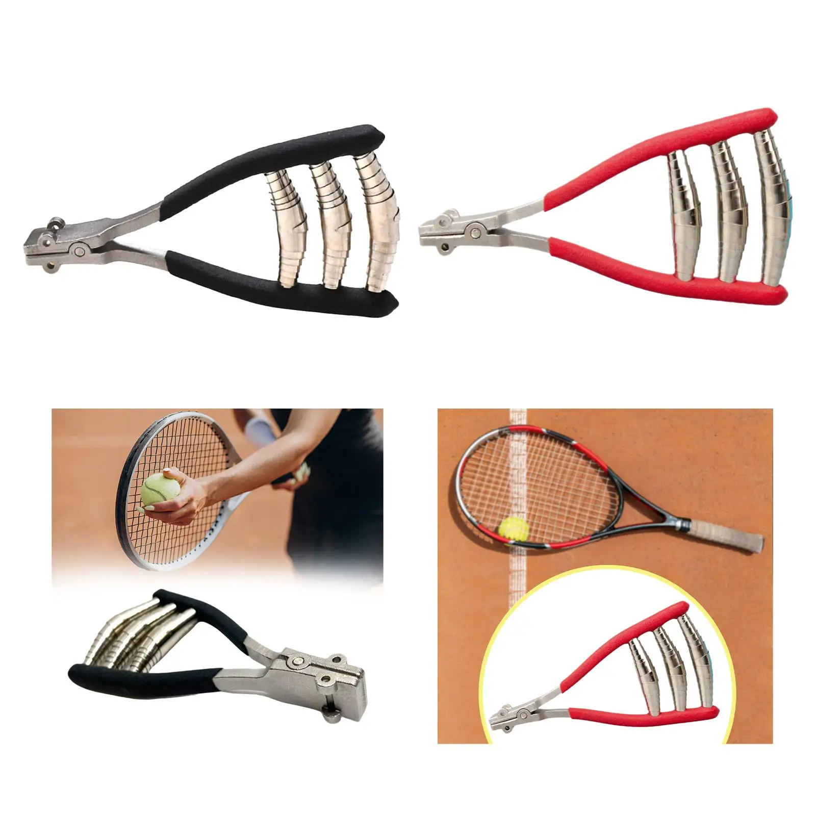 Sports Starting Clamp Anti Slip Badminton Stringing Clamp for Tennis Squash