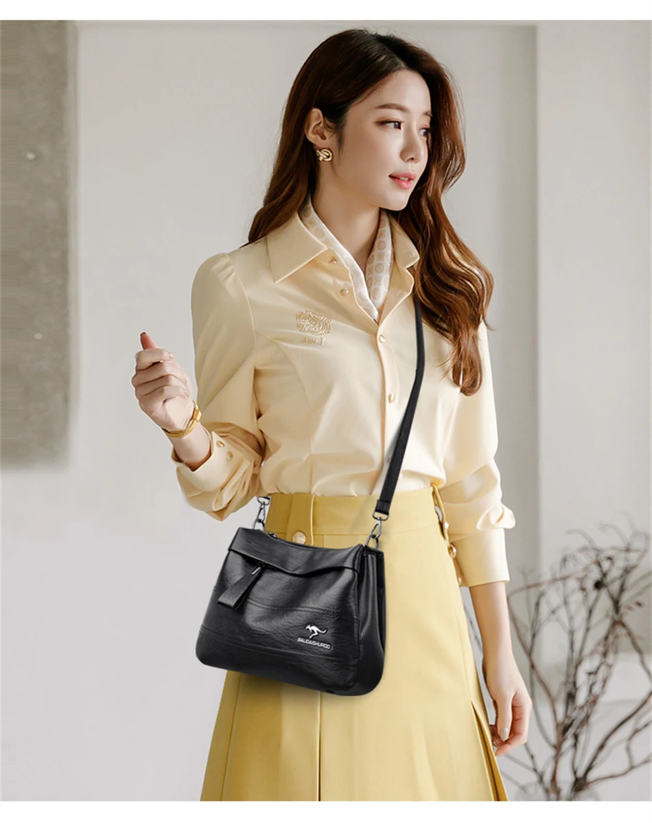 Luxury Designer  Women Bags  Handbags Purses High Quality for Female  Messenger Bag 2022 Pu Leather Ladies  Retro Shoulder Bags