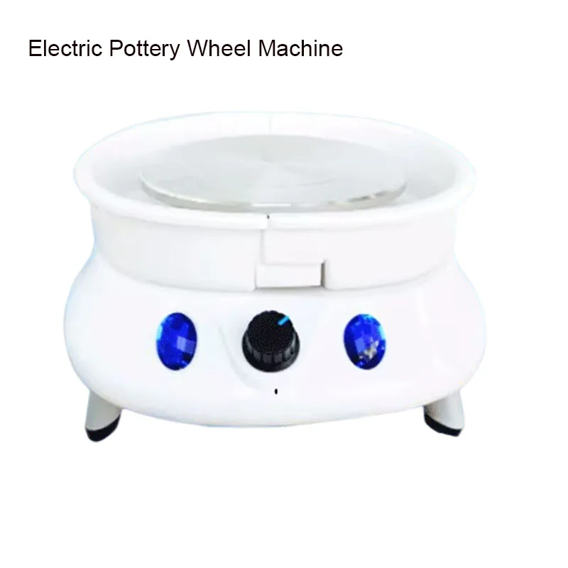 

60W Electric Pottery Wheel Machine With Detachable ABS Basin 15CM Plate For Ceramic Working Clay Crafts DIY Tools