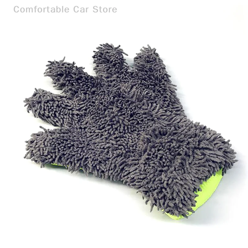 1pc multifunktion aler wasserdichter Handschuh Premium Mikro faser Wasch handschuh Auto Auto waschanlage weich kratz fest für Auto waschanlage dicken Reinigungs handschuh – Detail 12