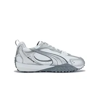 Puma Blktop Rider : Chaussures décontractées basses classiques, polyvalentes, de style rétro et ajustées pour hommes et femmes – Argent 406318-02 3
