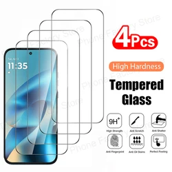 4 - Pack Tempered Glass Screen Protector Film, 2.5D 9H Clear Protection for 4 Pieces (For Moto G87)