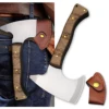 German d2 steel all Tang multi-purpose outdoor axe, jungle survival hatchet, EDC tool hand axe 1