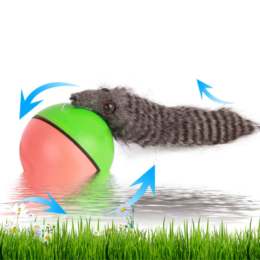

Small Dog Toys Electric Beaver Weasel Rolling Ball for Dogs Water Mouse Puppies