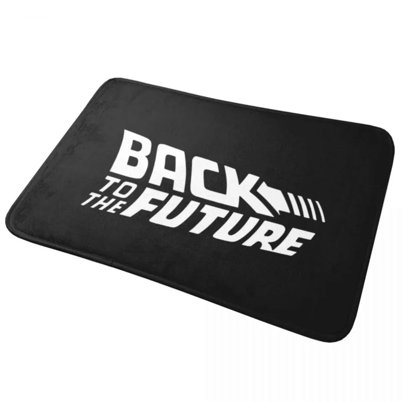 

Retro Back To The Future Doormat Anti-Slip Bath Kitchen Mat Bedroom Balcony Floor Door Entrance Carpet Rug