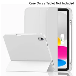 Premium Protective Case with Pencil Holder - iPad 10th 11th (A16) (Gray)