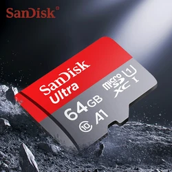 High - Speed SanDisk UHS - I SD Memory Card with Multiple Storage Options - 64GB