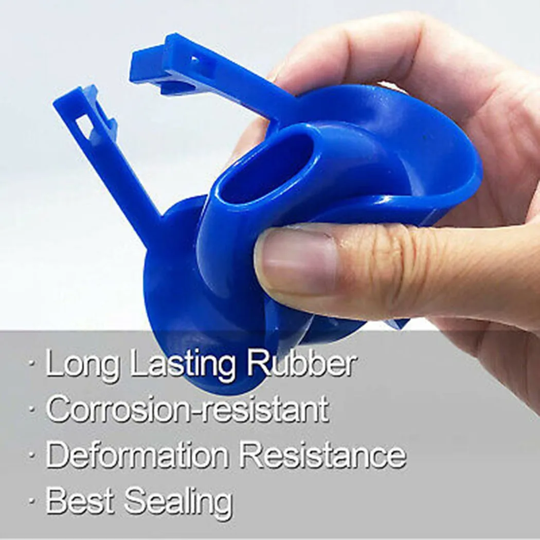 

Universal Toilet Drain Valve Flap Covers Toilet Flapper Bathroom Drain Tank Water Saver Homes Seal Tank PVC Flap Covers Repair