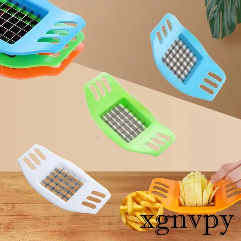 xgnvpy Mini Creative Potato Slicer Home Deep Cutter Fries Knife Kitchen Gadget Tool Accessories For Fries Cutting
