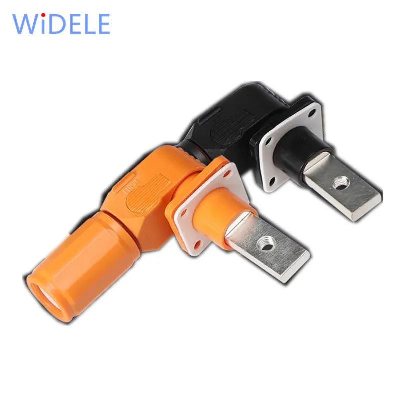 

1pc 120A DC 1500V Single Core Energy Storage Connector High Voltage High Current Storage Terminal Connector High Power Connector