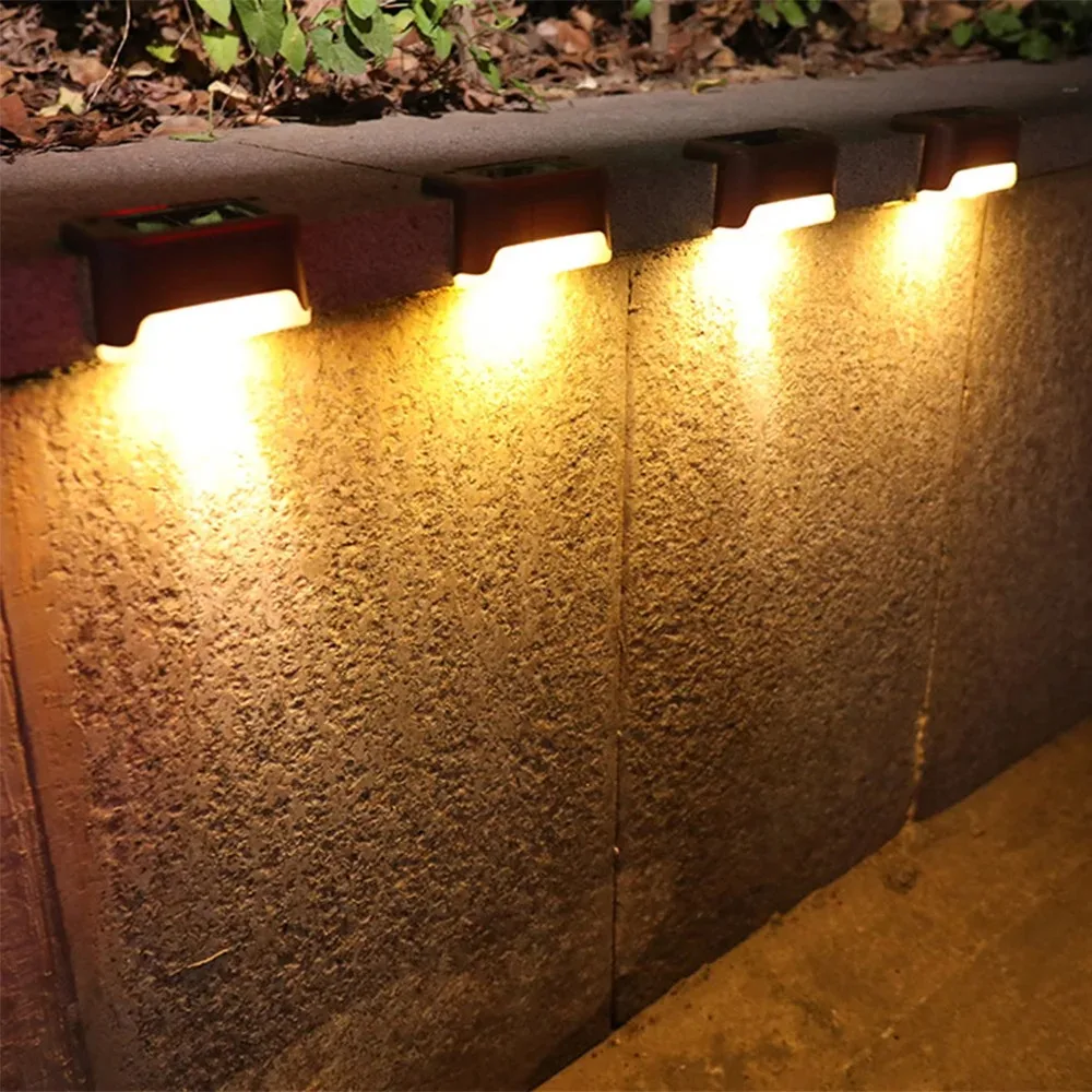 Warm White Solar LED Step Lights 2