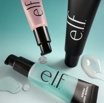 Elf Power Grip Primer Gel Schiarente Ialuronico Idratante Idratante Indossare a lunga durata Viso Illumina Contorno Trucco Cosmetico