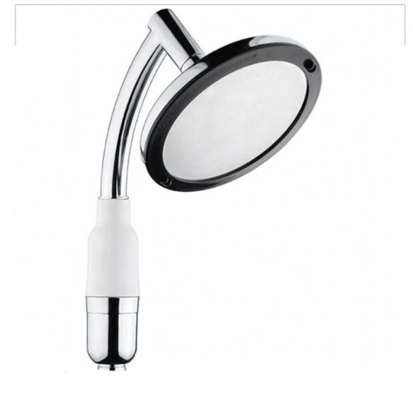 Bathroom 6 Inch High Pressure 360 Degrees Rotation Large Round Big Rainfall Sprayer Bathroom Hand Held Shower Head Accessories 2