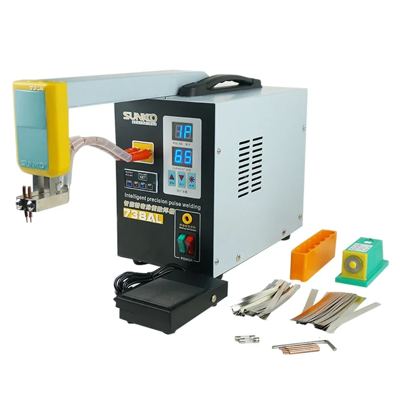 

738AL high-power Hanging arm bracket battery spot welding machine Long Welding Arm Big Battery Packing Spot Welder