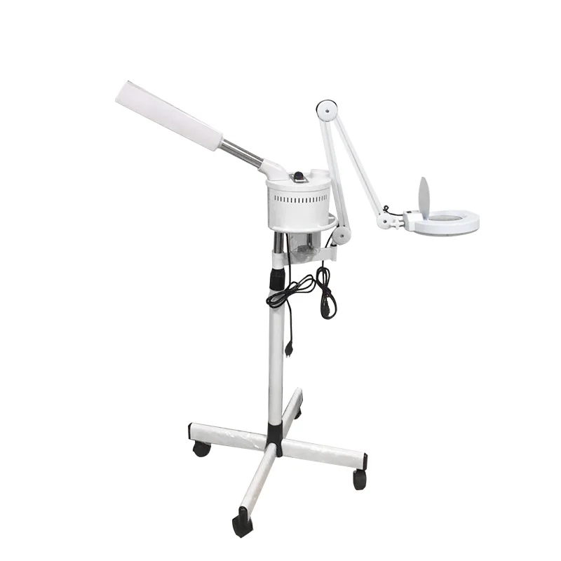 Facial Steamer with Hot Ozone 5X Magnifying Lamp 2 In 1 Professional