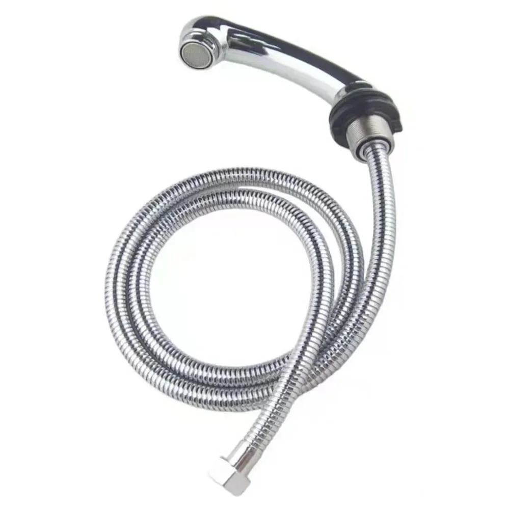 

Hose Nozzle With Hose 1PCS Alloy+ABS Bathrooms Nozzles Shampoo Beds Shampoo Bowls For Hair Salons Shampoo Beds