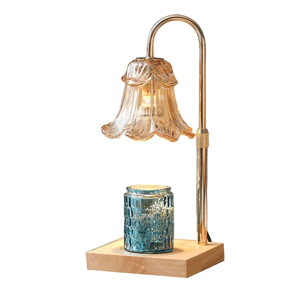 

Melting wax lamp with adjustable brightness control Creates a soothing and calming ambience Stylish and functional