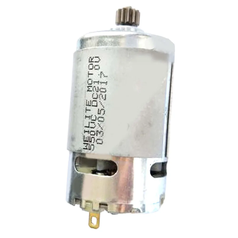 

RS550 21V DC Motor With Two-Speed 12 Teeth And High Torque Gear Box High-speed High Torque DC Motor