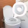 Simple Raised Toilet Seat for Elderly Tool Set Up Accessories Large Opening 4