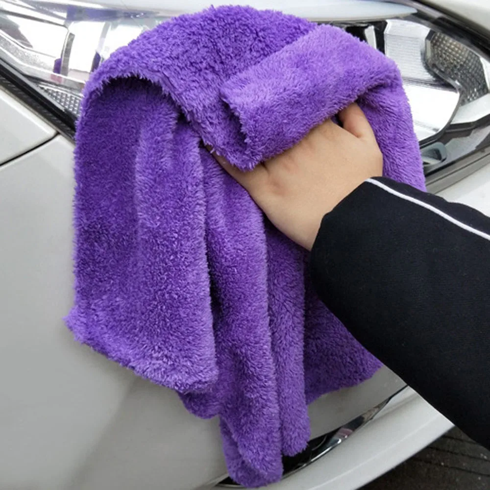 40X40CM Super Absorbent Car Care Wash Cleaning Cloth Microfiber Towel Ultra Soft Car Polishing Plush Washing Drying Towel towel cleaning cloth polishing cloth microfiber wash towel microfiber towel cleaning cloth