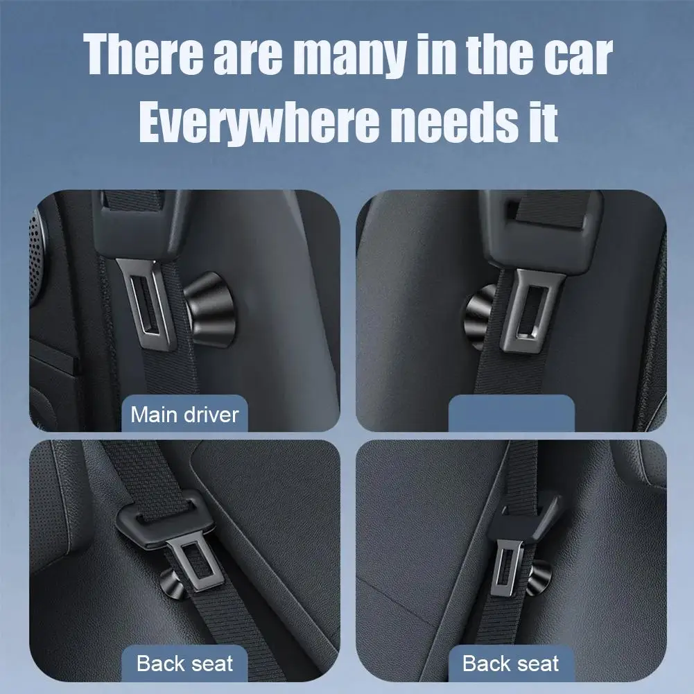 Magnetic Car Seat Belt Holder 1Pcs Fixing Clip 751 Alloy Seatbelt Limiter Stopper For BMW/VW/Nissan Interior Accessories