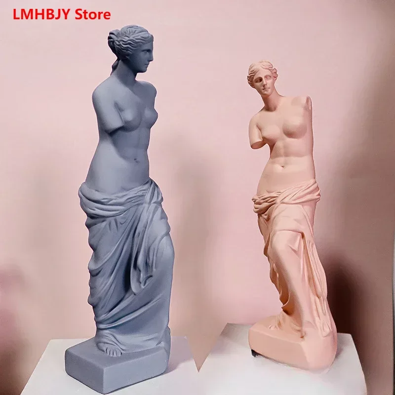 

Nordic Broken Arm Venus Resin Sculpture Furniture Ornaments Study Living Room TV Cabinet Wine Cabinet Ornaments Plaster Statue