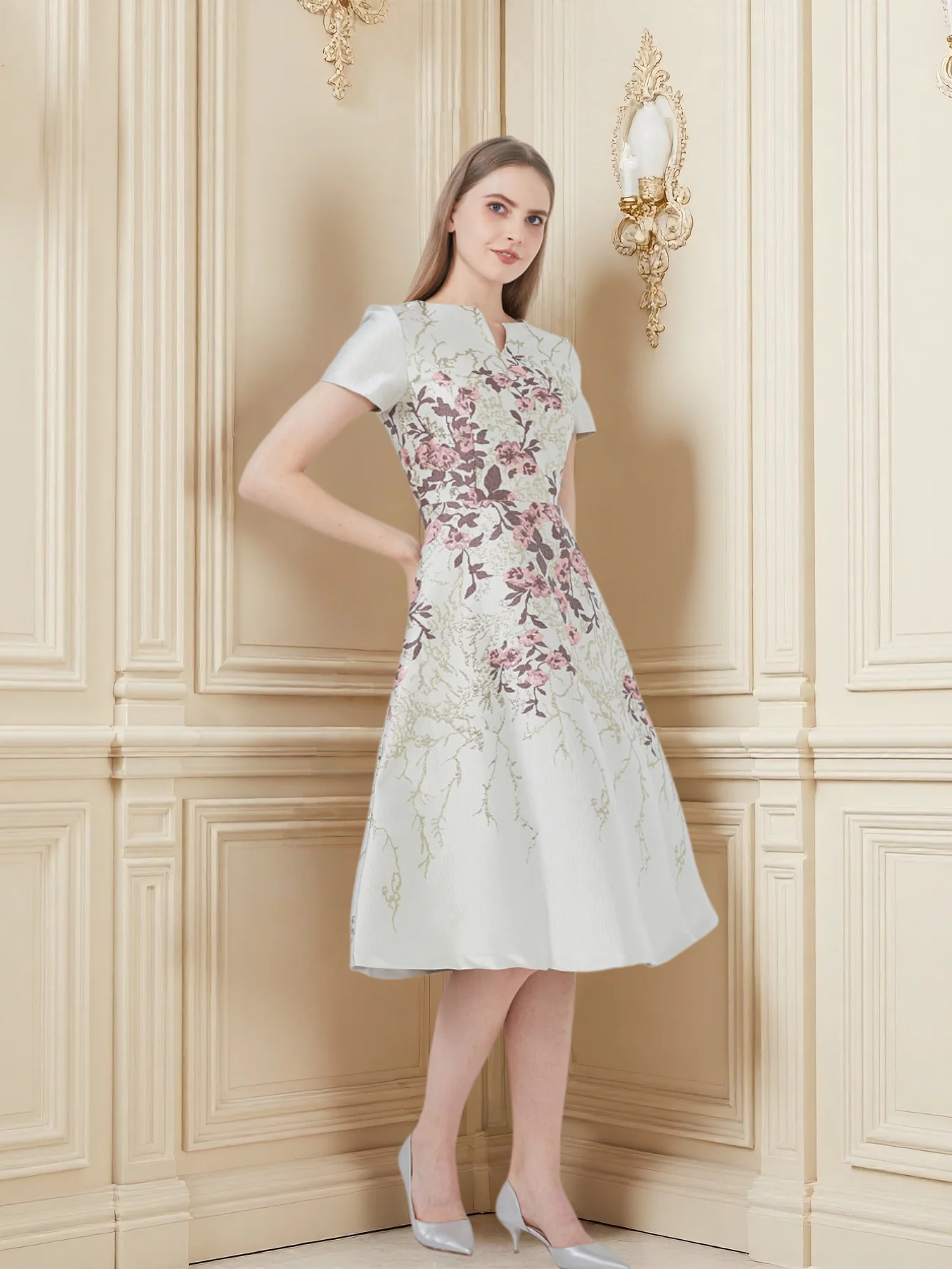 Rose Petal Symphony Dress S897636cf177246bcb5cf11cad3cc8283x