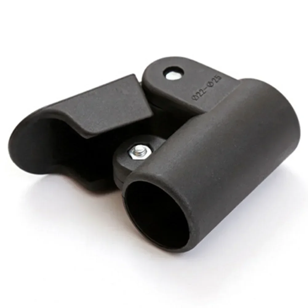 4 Pcs Plastic Tent Clamp Fasteners – Quick Release For 22-25mm Canopy/Awning Poles, ABS, Black-1105209