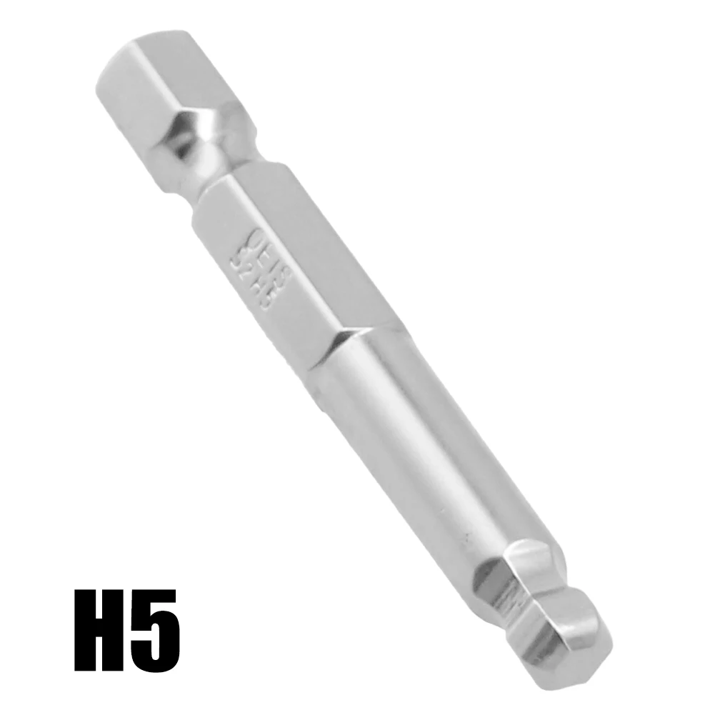 50mm Sechskant-Schraubendreher-Bit, Kugelkopf, langer magnetischer Schraubendreher-Bit, Kugelkopf-Schraubendreher-Bit, Hand H1,5 H2,5 H3 H4 H5 H6 H8 H10 – Detail 19