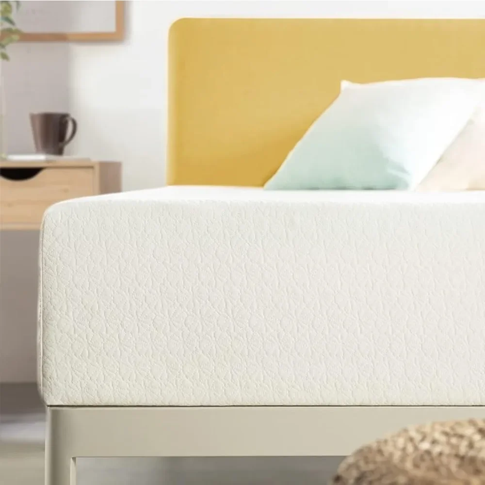 

Full Mattress 14" Signature Green Tea Memory Foam Mattress Mattresses White Freight Free Bedroom Bed Furniture Home