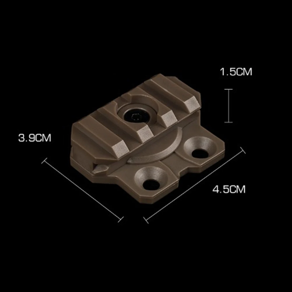 Nylon Helmet Light Adapter for Airsoft Hunting Accessories