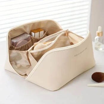 Organizer per trucco Borsa per kit da toilette femminile Custodia per trucco Custodia per signora di lusso, Borsa per cosmetici, Borsa per organizer per cerniera da viaggio