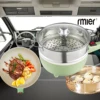 24V Multifunction Electric Frying Pan Steamer Home Appliance Portable for Truck RV Camper and Camping 1
