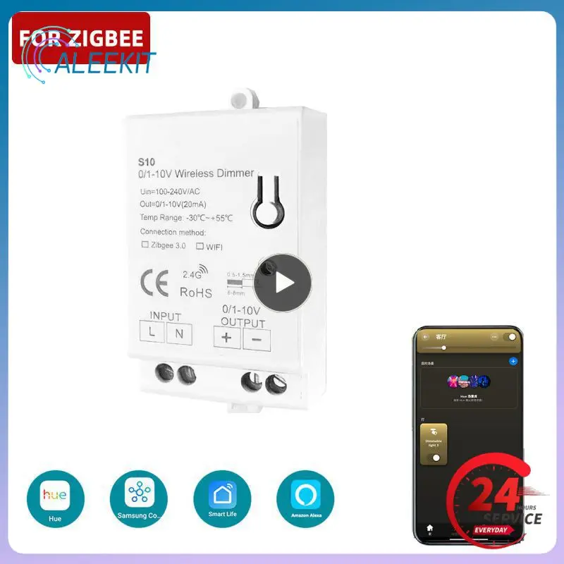 

Регулятор затемнения Tuya Smart 3,0 с поддержкой 0-10 в 1-10 в