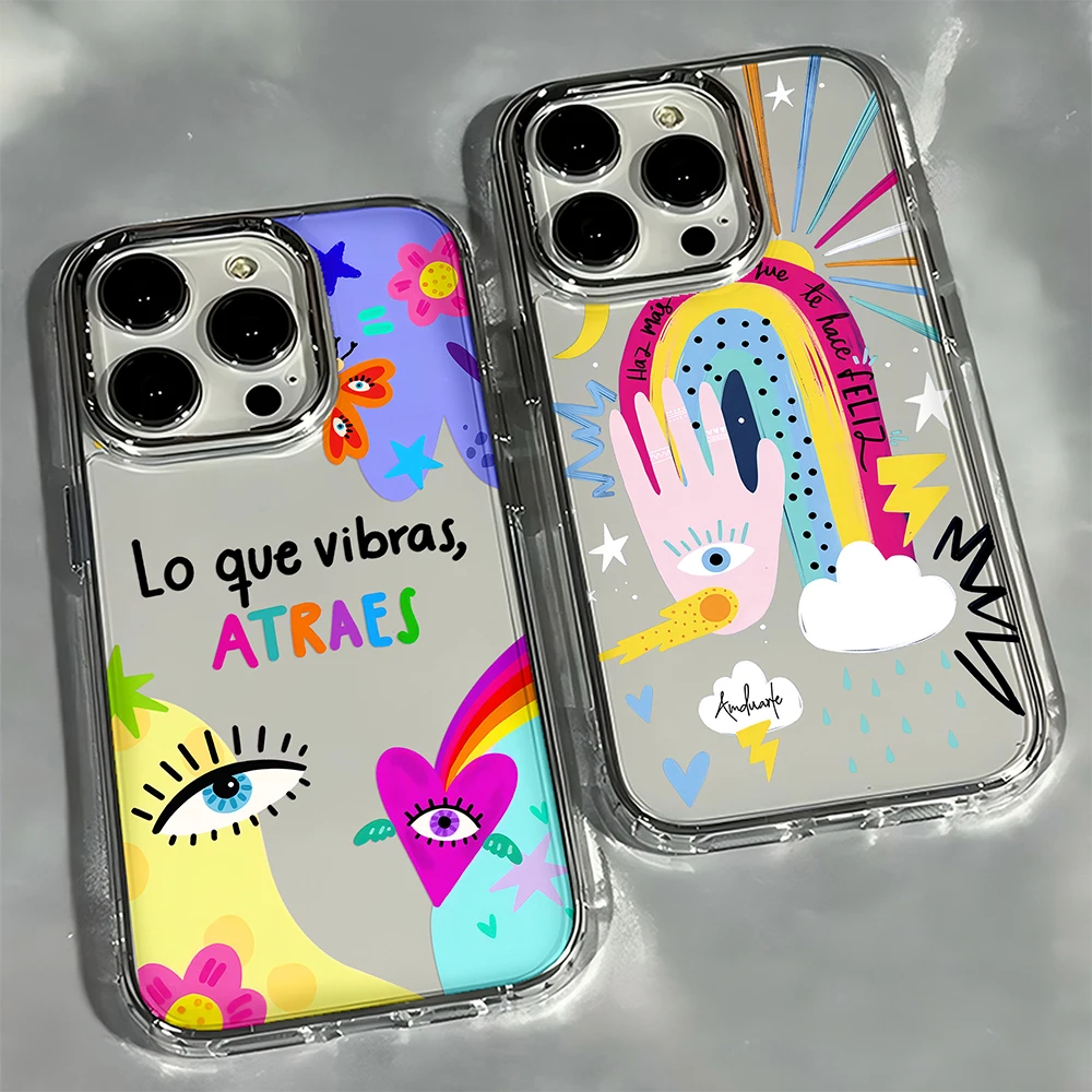 Luxury Lucky Blue Evil Eye Y2K Transparent Phone Case - Soft Silicone TPU Back Cover